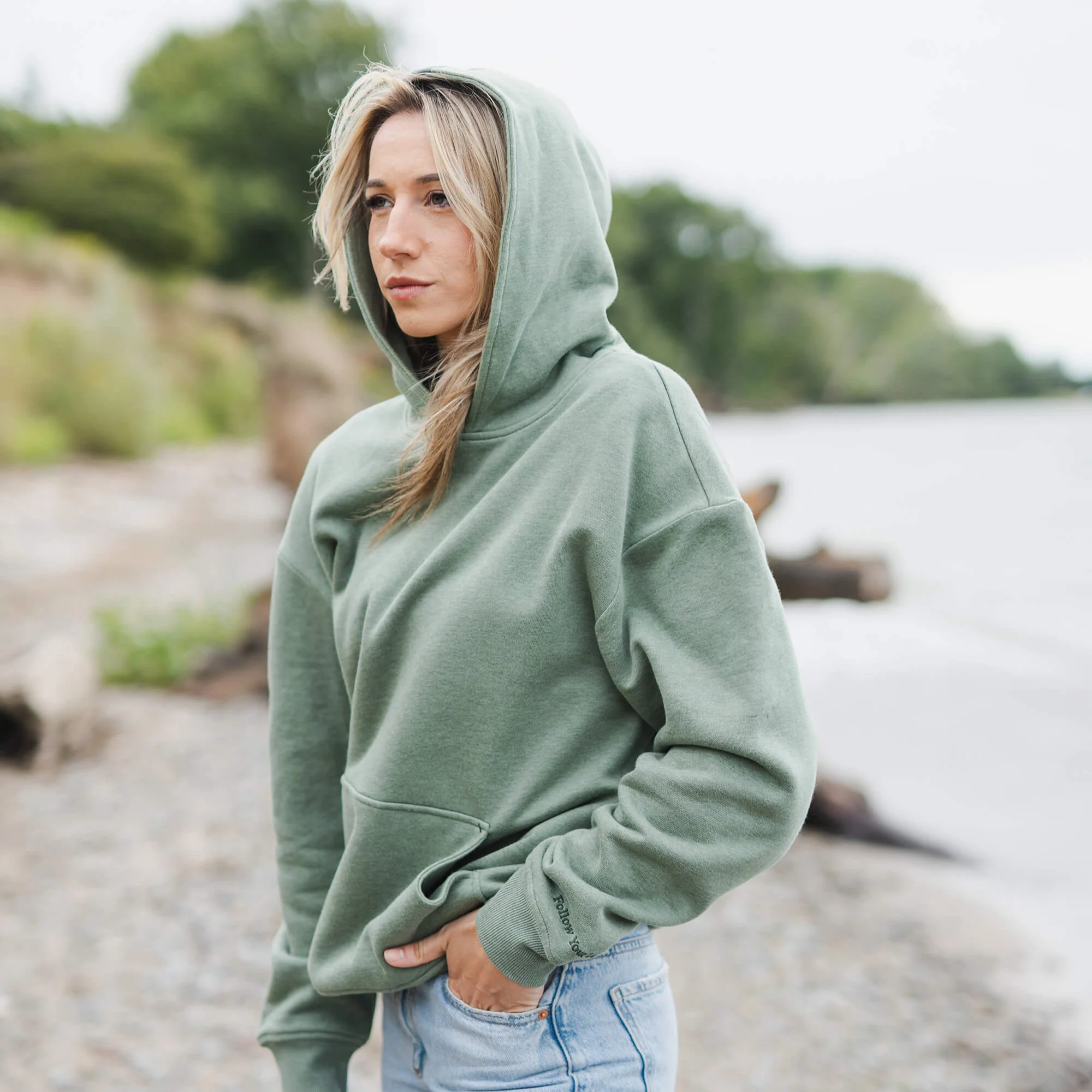 Women's AlpacaCloud® Heavyweight Hoodie - Image 9